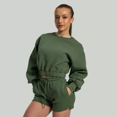 Lunar női rövidnadrág Cedar Green - XXL - zöld - STRIX - GymBeam