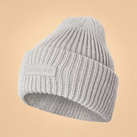 Téli sapka Beanie Ivory - UNI - krém - BeastPink - GymBeam