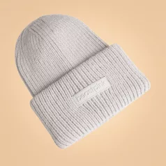 Téli sapka Beanie Ivory - UNI - krém - BeastPink - GymBeam