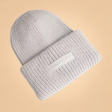 Téli sapka Beanie Ivory - UNI - krém - BeastPink - GymBeam