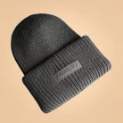 Téli sapka Beanie Silver Black - UNI - fekete - BeastPink - GymBeam