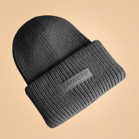 Téli sapka Beanie Silver Black - UNI - fekete - BeastPink - GymBeam