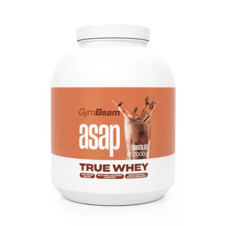 ASAP True Whey - 2000 g - csokoládé - GymBeam