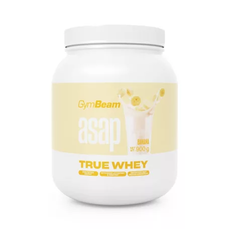 ASAP True Whey - 900 g - banán - GymBeam