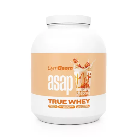ASAP True Whey - 2000 g - sós karamell - GymBeam