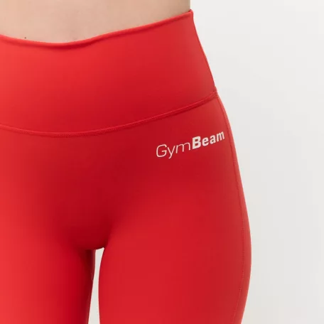 Limitless magas derekú női leggings Hot Red - M - piros - GymBeam