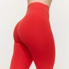 Limitless magas derekú női leggings Hot Red - S - piros - GymBeam
