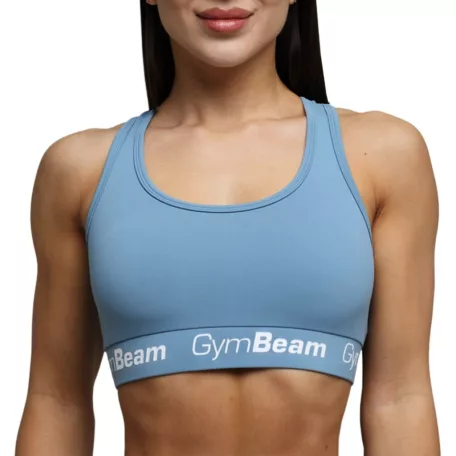 Simple sportmelltartó Steel Grey - S - kék - GymBeam