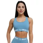 Simple sportmelltartó Steel Grey - M - kék - GymBeam