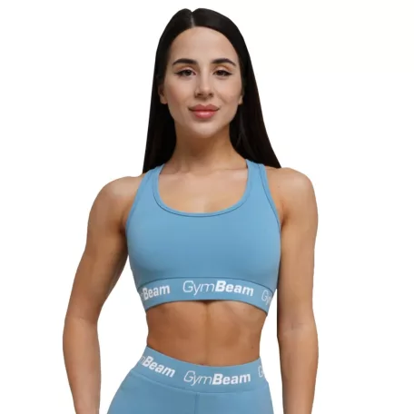Simple sportmelltartó Steel Grey - M - kék - GymBeam