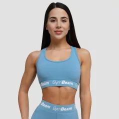 Simple sportmelltartó Steel Grey - L - kék - GymBeam
