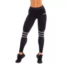 Stripes Black női leggings - XL - fekete - GymBeam