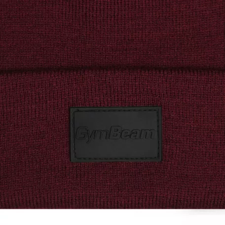 Polar Beanie sapka Burgundy - UNI - piros - GymBeam