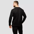 Basic hosszú ujjú férfi póló Black - M - fekete - GymBeam