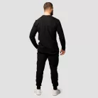 Basic hosszú ujjú férfi póló Black - M - fekete - GymBeam