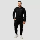 Basic hosszú ujjú férfi póló Black - M - fekete - GymBeam