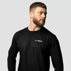  Basic hosszú ujjú férfi póló Black - XL - fekete - GymBeam