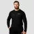 Basic hosszú ujjú férfi póló Black - XXL - fekete - GymBeam
