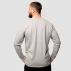 Basic hosszú ujjú férfi póló Grey - M - szürke - GymBeam