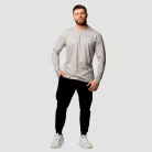 Basic hosszú ujjú férfi póló Grey - M - szürke - GymBeam