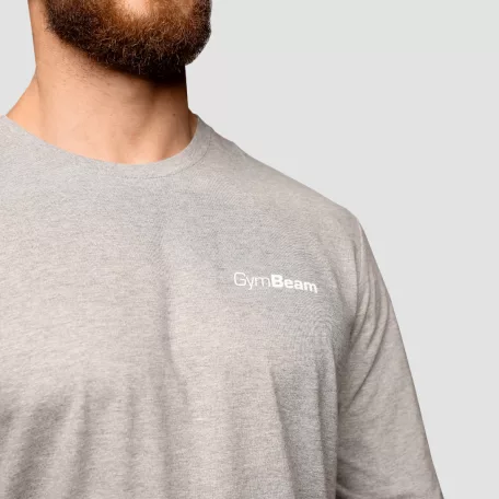 Basic hosszú ujjú férfi póló Grey - XXL - szürke - GymBeam