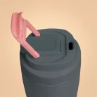 Thermo pohár 500 ml Grey - szürke - BeastPink - GymBeam