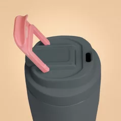 Thermo pohár 500 ml Grey - szürke - BeastPink - GymBeam