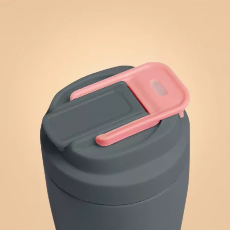 Thermo pohár 500 ml Grey - szürke - BeastPink - GymBeam