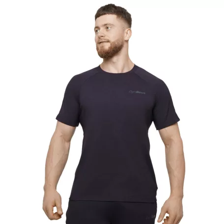 Agile póló Onyx - M - fekete - GymBeam