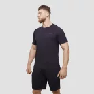 Agile póló Onyx - L - fekete - GymBeam