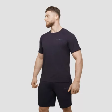 Agile póló Onyx - L - fekete - GymBeam