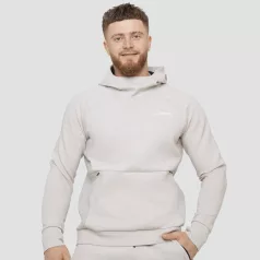 Agile kapucnis pulóver Desert - XL - krém - GymBeam