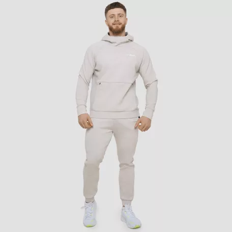 Agile kapucnis pulóver Desert - XL - krém - GymBeam