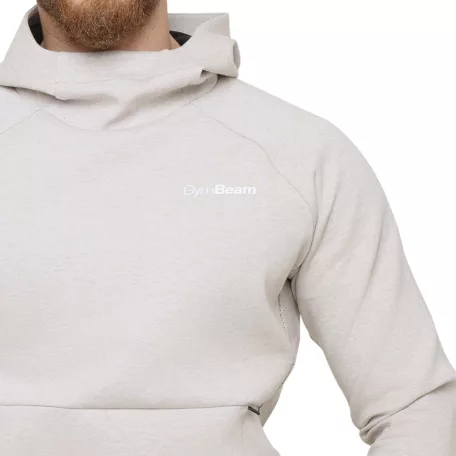 Agile kapucnis pulóver Desert - XXL - krém - GymBeam