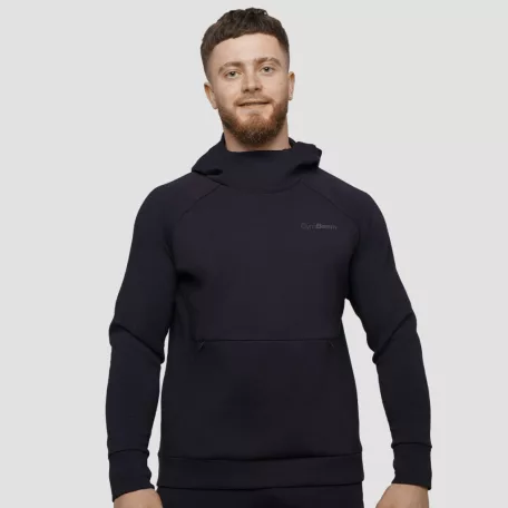 Agile kapucnis pulóver Onyx - M - fekete - GymBeam