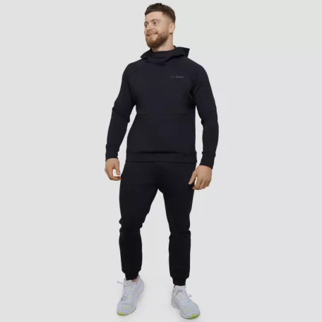 Agile kapucnis pulóver Onyx - M - fekete - GymBeam