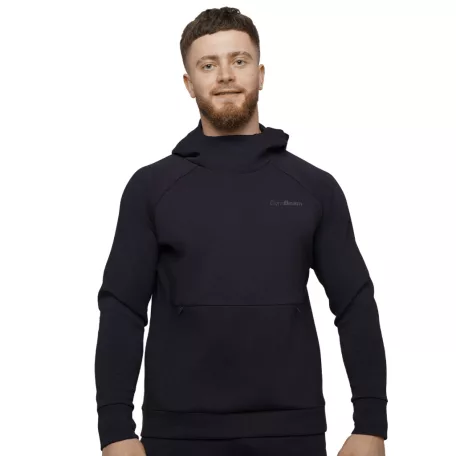 Agile kapucnis pulóver Onyx - M - fekete - GymBeam