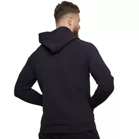 Agile kapucnis pulóver Onyx - M - fekete - GymBeam