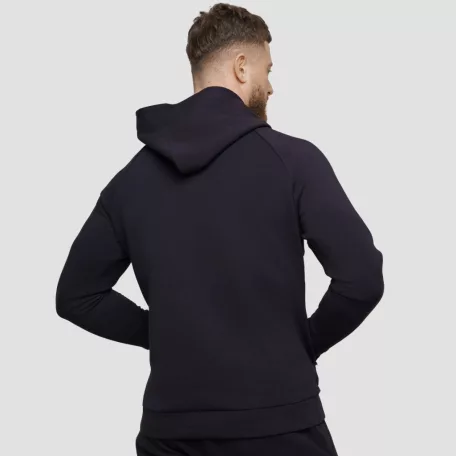 Agile kapucnis pulóver Onyx - L - fekete - GymBeam