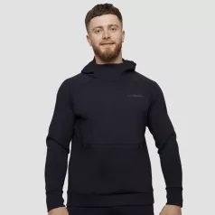 Agile kapucnis pulóver Onyx - XL - fekete - GymBeam