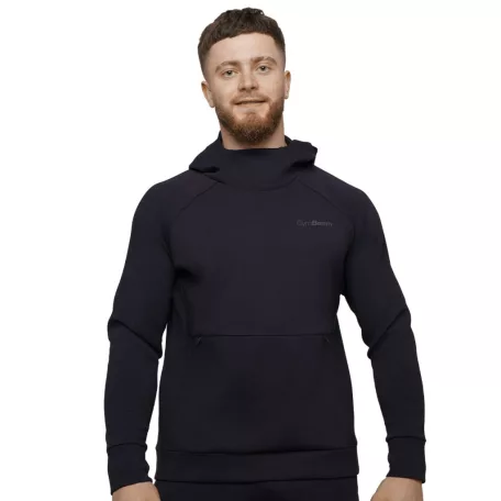 Agile kapucnis pulóver Onyx - XL - fekete - GymBeam