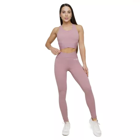 Agile női leggings Woodrose - L - rózsaszín - GymBeam