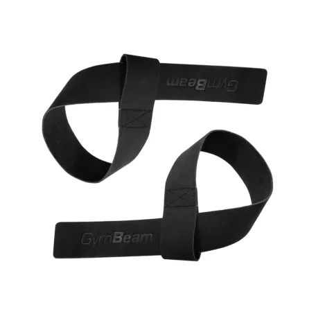 Bőr gurtni Black - fekete - GymBeam