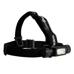 Xplorer Duolight fejlámpa - fekete - GymBeam