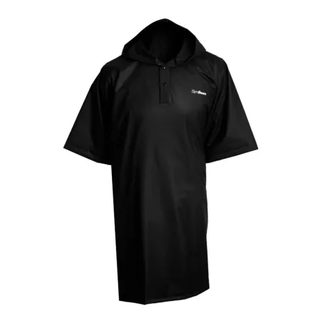 Vízálló poncsó Black - fekete - GymBeam