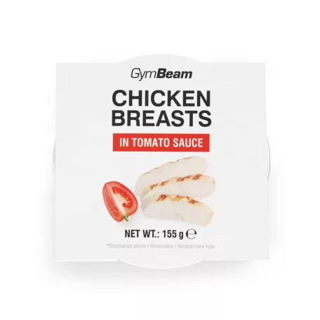 Csirkemell paradicsomszószban - 155 g - GymBeam