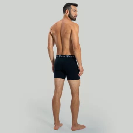 Essential férfi boxeralsó 2Pack Black - M - fekete - STRIX - GymBeam