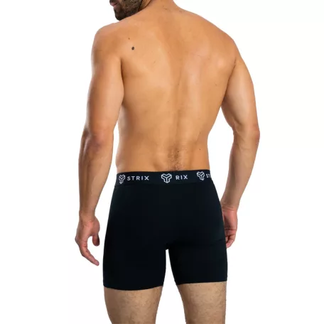 Essential férfi boxeralsó 2Pack Black - XL - fekete - STRIX - GymBeam