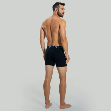 Essential férfi boxeralsó 2Pack Black - XXL - fekete - STRIX - GymBeam