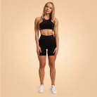 Venture sportmelltartó Black - XS - fekete - BeastPink - GymBeam